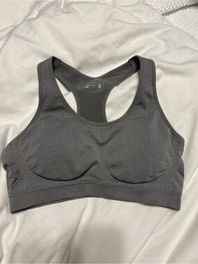Jockey Large Seamless Removable Cup Racerback Bra Grey